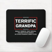 Terrific Opa - Funny Donald Trump als Wahlkampfstr Mousepad (Mit Mouse)