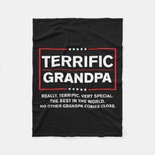 Terrific Opa - Funny Donald Trump Campaign Fleecedecke