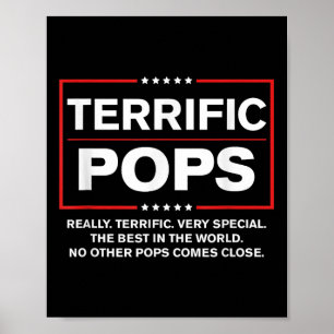 Terrific Pops - Funny Donald Trump 2020 Unterstütz Poster