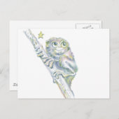 Terrific Tarsier Postkarte (Vorne/Hinten)