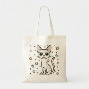 Terrific Tia Floral Tabby Cat Tragetasche