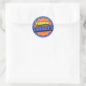 Terrific Trebles Runder Aufkleber (Tasche)