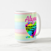 TERRIFIC TUMBLING GYMNASTICS DESIGN KAFFEETASSE (VorderseiteRechts)