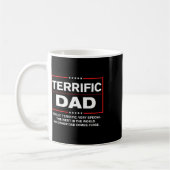 Terrific Vater - Funny Donald Trump Fathers Day Gi Kaffeetasse (Links)