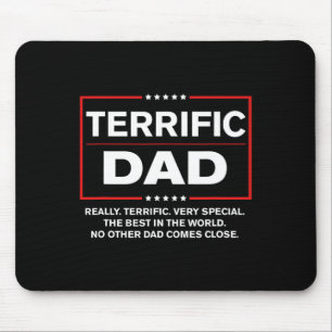 Terrific Vater - Funny Donald Trump Fathers Day Mousepad