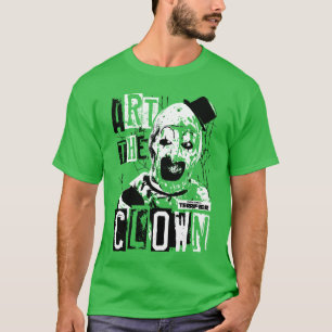 Terrifier Arthe Clown Blutfleck Hochkontrast Ho T-Shirt