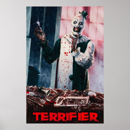 Terrifier Horror Movie Art Poster (Vorne)