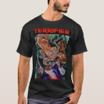 Terrifier movie horror art the clown 162 T-Shirt<br><div class="desc">Terrifier movie horror art the clown 162</div>