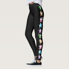 TERRIFIZIERTE GYMNASTIK LEGGINGS