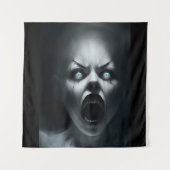 Terrifying Screaming Specter Wallpaper Wandteppich (Vorderseite)