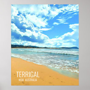 Terrigal Central Coast NSW Australien Poster