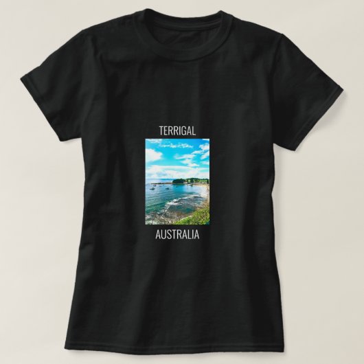 Terrigal Central Coast NSW Australien T-Shirt (Design vorne)