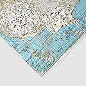 Territoriale Beschaffung der Karte der Staaten Seidenpapier (Ausschnitt)