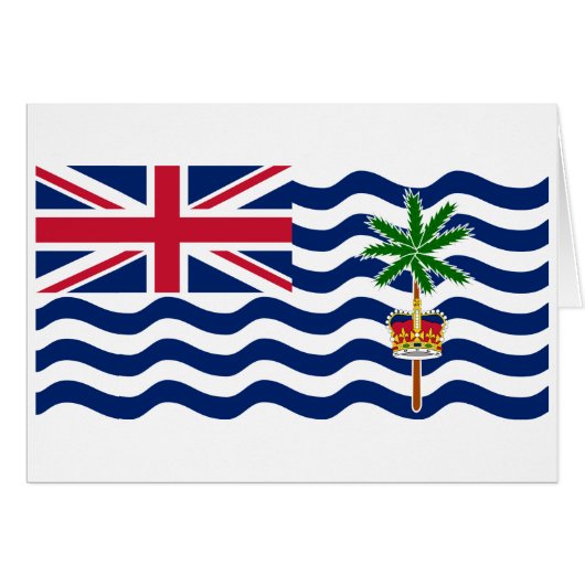 Territorialflagge des Britischen Indischen Ozeans (Vorderseite (Horizontal))