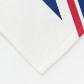 Territorialflagge des Britischen Indischen Ozeans Fleecedecke (Ecke)