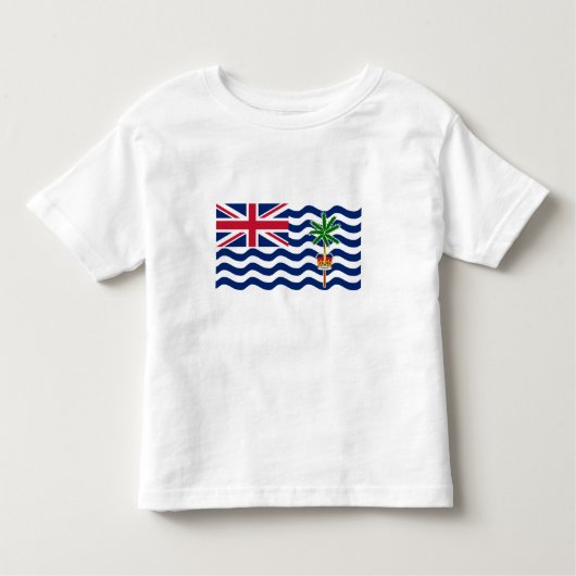 Territorialflagge des Britischen Indischen Ozeans Kleinkind T-shirt (Vorderseite)