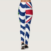 Territorialflagge des Britischen Indischen Ozeans Leggings (Rückseite)