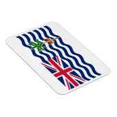 Territorialflagge des Britischen Indischen Ozeans Magnet (Rechte Seite)