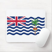 Territorialflagge des Britischen Indischen Ozeans Mousepad (Mit Mouse)