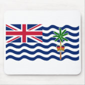 Territorialflagge des Britischen Indischen Ozeans Mousepad (Vorne)