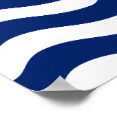 Territorialflagge des Britischen Indischen Ozeans Poster (Ecke)