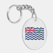 Territorialflagge des Britischen Indischen Ozeans Schlüsselanhänger (Vorderseite links)