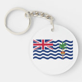 Territorialflagge des Britischen Indischen Ozeans Schlüsselanhänger (Vorderseite)