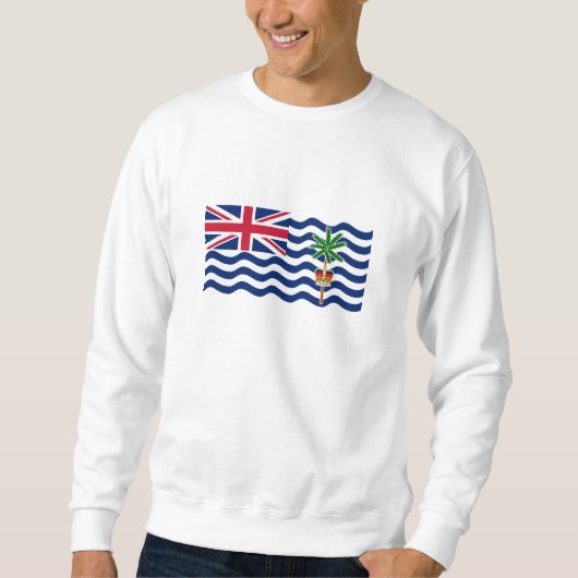 Territorialflagge des Britischen Indischen Ozeans Sweatshirt (Vorderseite)