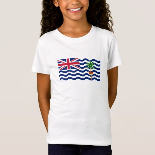 Territorialflagge des Britischen Indischen Ozeans T-Shirt (Vorderseite)