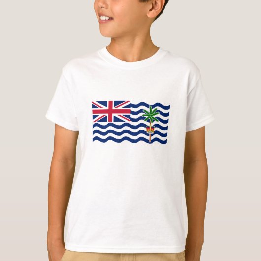 Territorialflagge des Britischen Indischen Ozeans T-Shirt (Vorderseite)