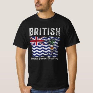 Territorialflagge des Britischen Indischen Ozeans T-Shirt