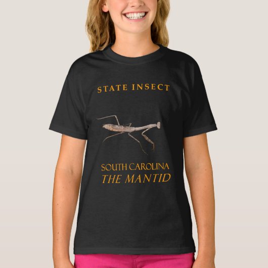 Territorialinsekt South Carolina Mantid T-Shirt (Vorderseite)