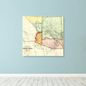 Territorium Arizona Leinwanddruck (Insitu (Holzboden))