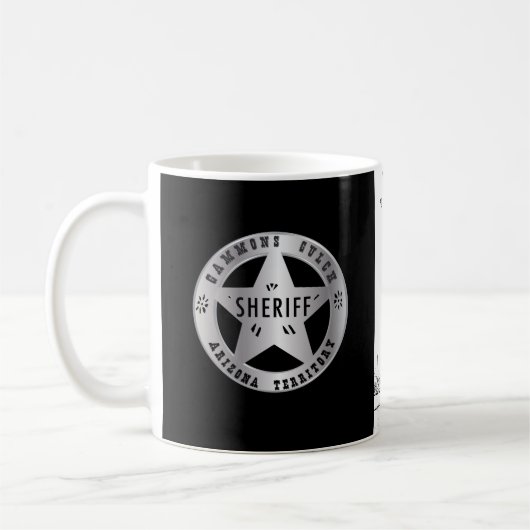 Territorium von Arizona Die Stadt der Western Live Kaffeetasse (Links)