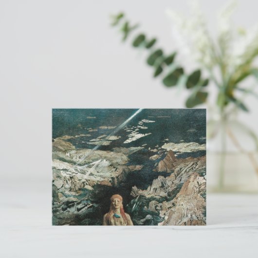 Terror Antiquus, 1908 von Leon Bakst Postkarte (Stehend Vorderseite)