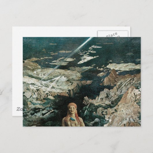 Terror Antiquus, 1908 von Leon Bakst Postkarte (Vorne/Hinten)