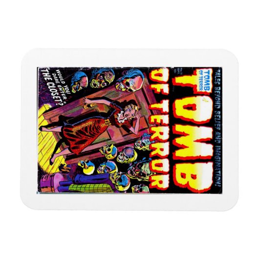 Terror-Grabmal Das Kleidermagnet Magnet (Horizontal)