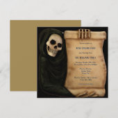 Terror Halloween Einladung (Vorne/Hinten)