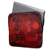 Terror Halloween Laptopschutzhülle (Vorderseite Links)