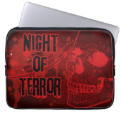 Terror Halloween Laptopschutzhülle (Vorderseite)