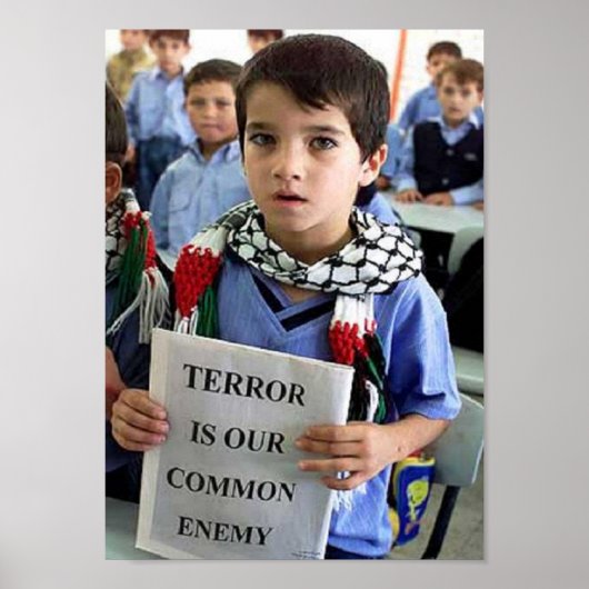 Terror ist unser gemeinsames gegnerisches Poster (Vorne)