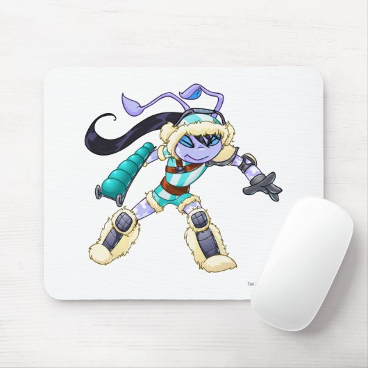 Terror Mountatin Team-Kapitän 2 Mousepad (Mit Mouse)