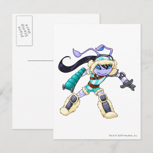 Terror Mountine Team Captain 2 Postkarte (Vorne/Hinten)