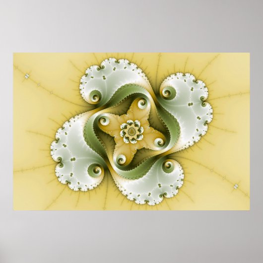 Terror-Power - Fraktal Art Poster (Vorne)