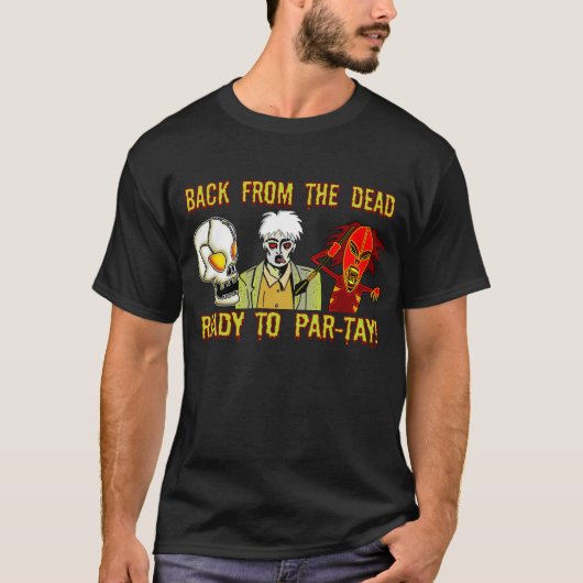Terror Trilogy Cartoon - Bereit zum Party! T-Shirt (Vorderseite)