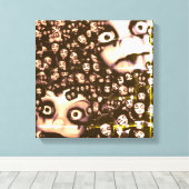 Terror twins,Haunted dolls picture canvas art Leinwanddruck (Insitu (Holzboden))