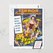 Terror vom Weltraum Postkarte (Vorne/Hinten)