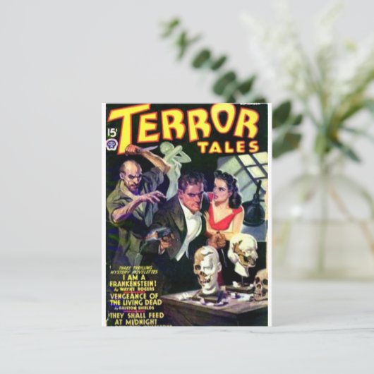 Terrorgeschichten 5 postkarte (Stehend Vorderseite)