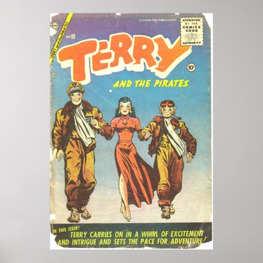 Terry and the Pirates 026 c2c Poster (Vorne)