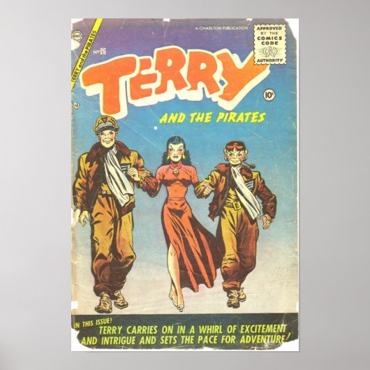 Terry and the Pirates 026 c2c Poster (Vorne)